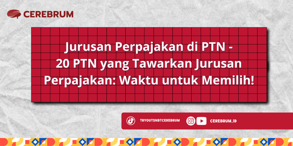 Jurusan Perpajakan di PTN