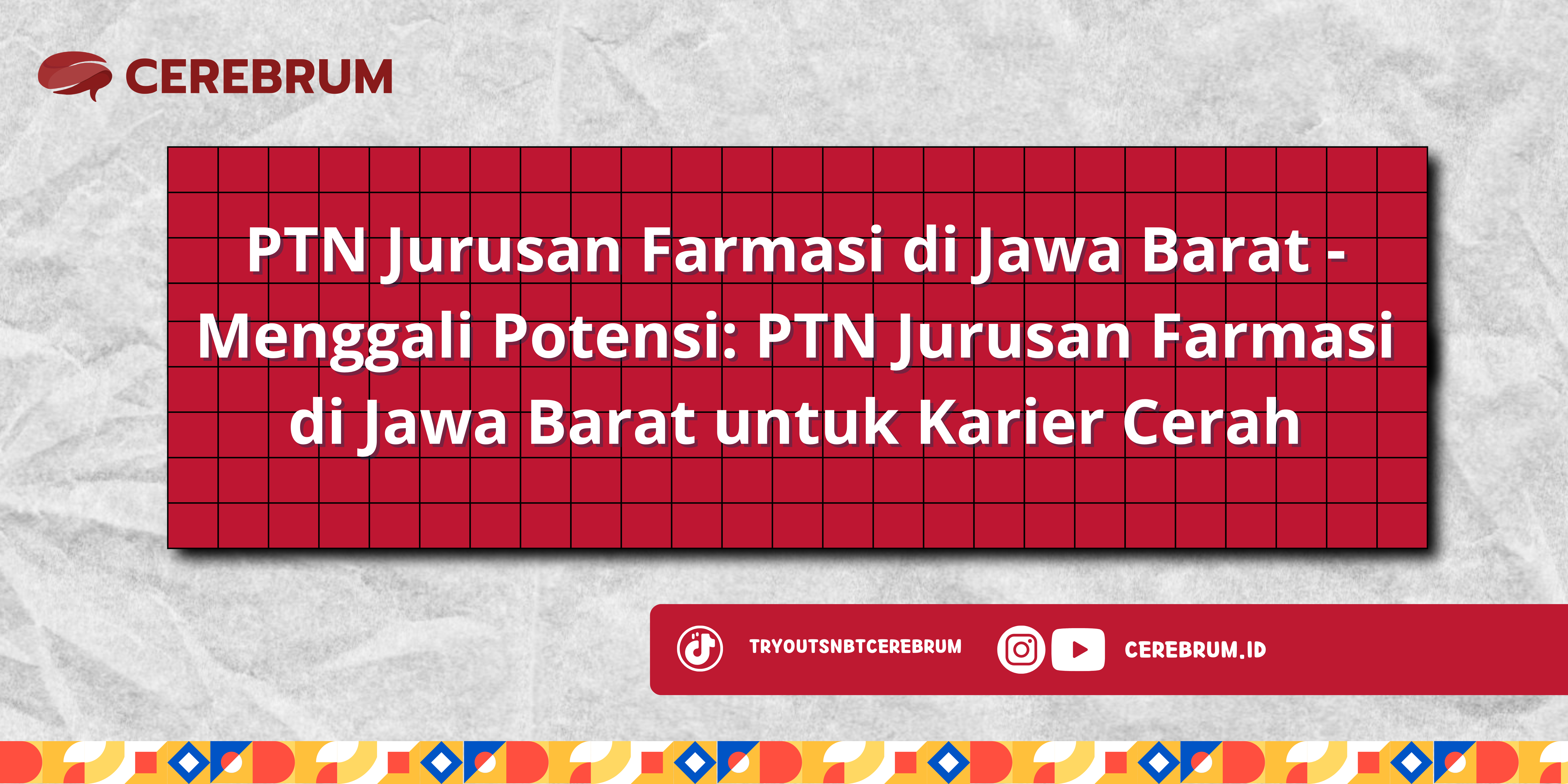 PTN Jurusan Farmasi di Jawa Barat