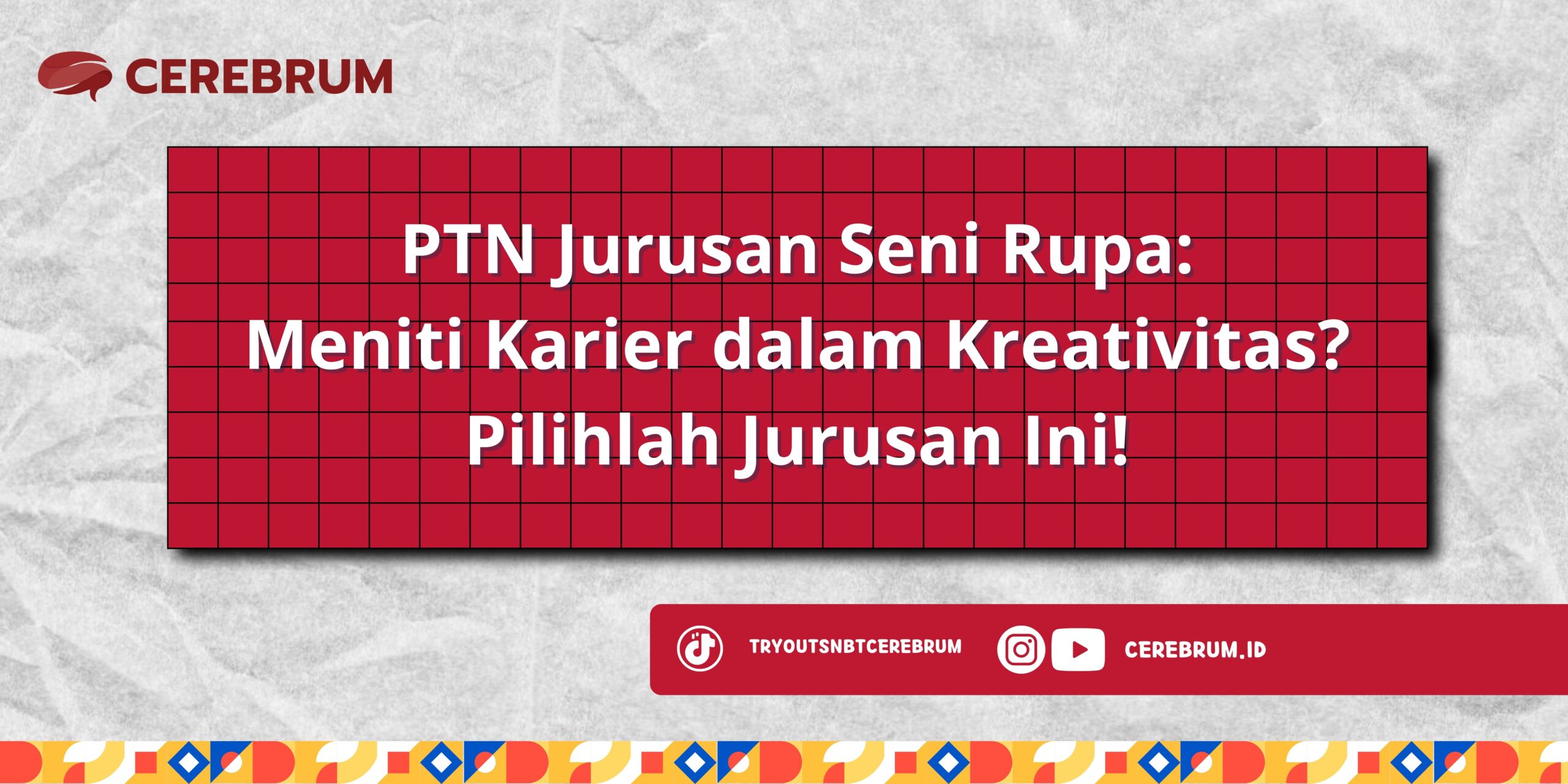 PTN Jurusan Seni Rupa