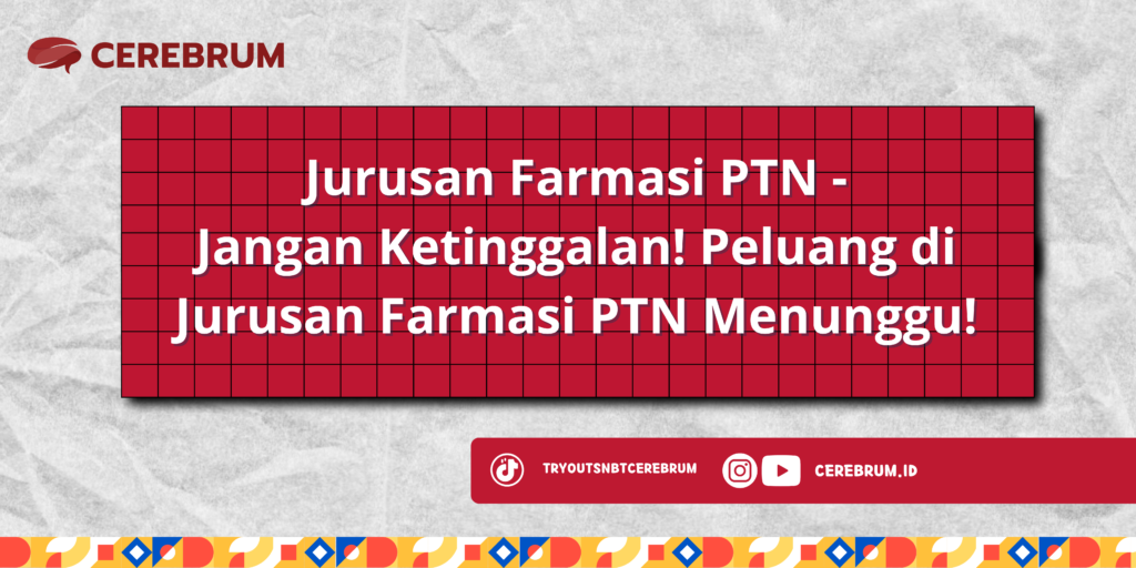 Jurusan Farmasi PTN