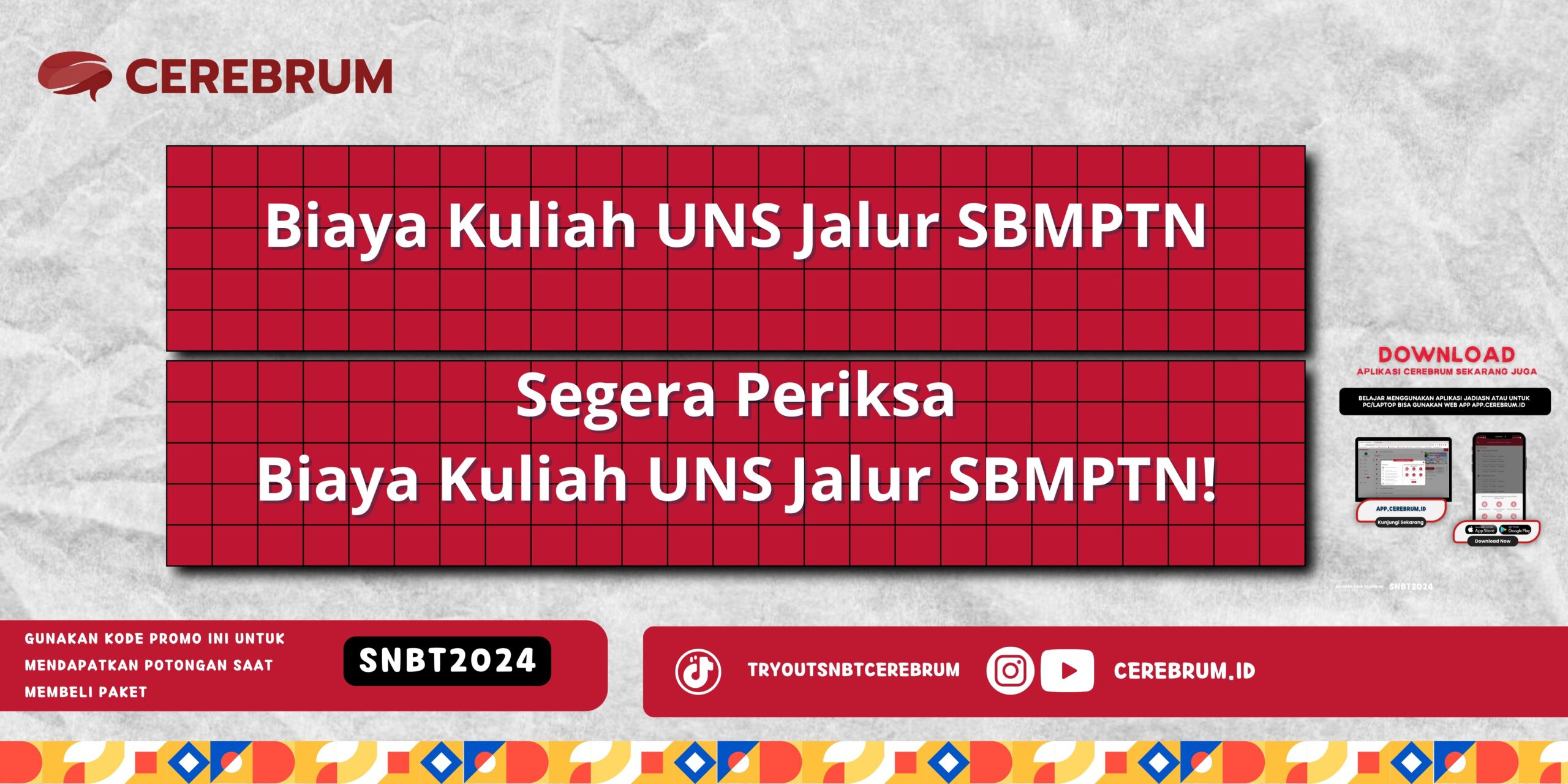 Biaya Kuliah UNS Jalur SBMPTN - Segera Periksa Biaya Kuliah UNS Jalur SBMPTN!