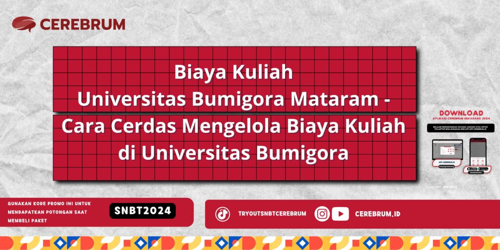 Biaya Kuliah Universitas Bumigora Mataram - Cara Cerdas Mengelola Biaya Kuliah di Universitas Bumigora