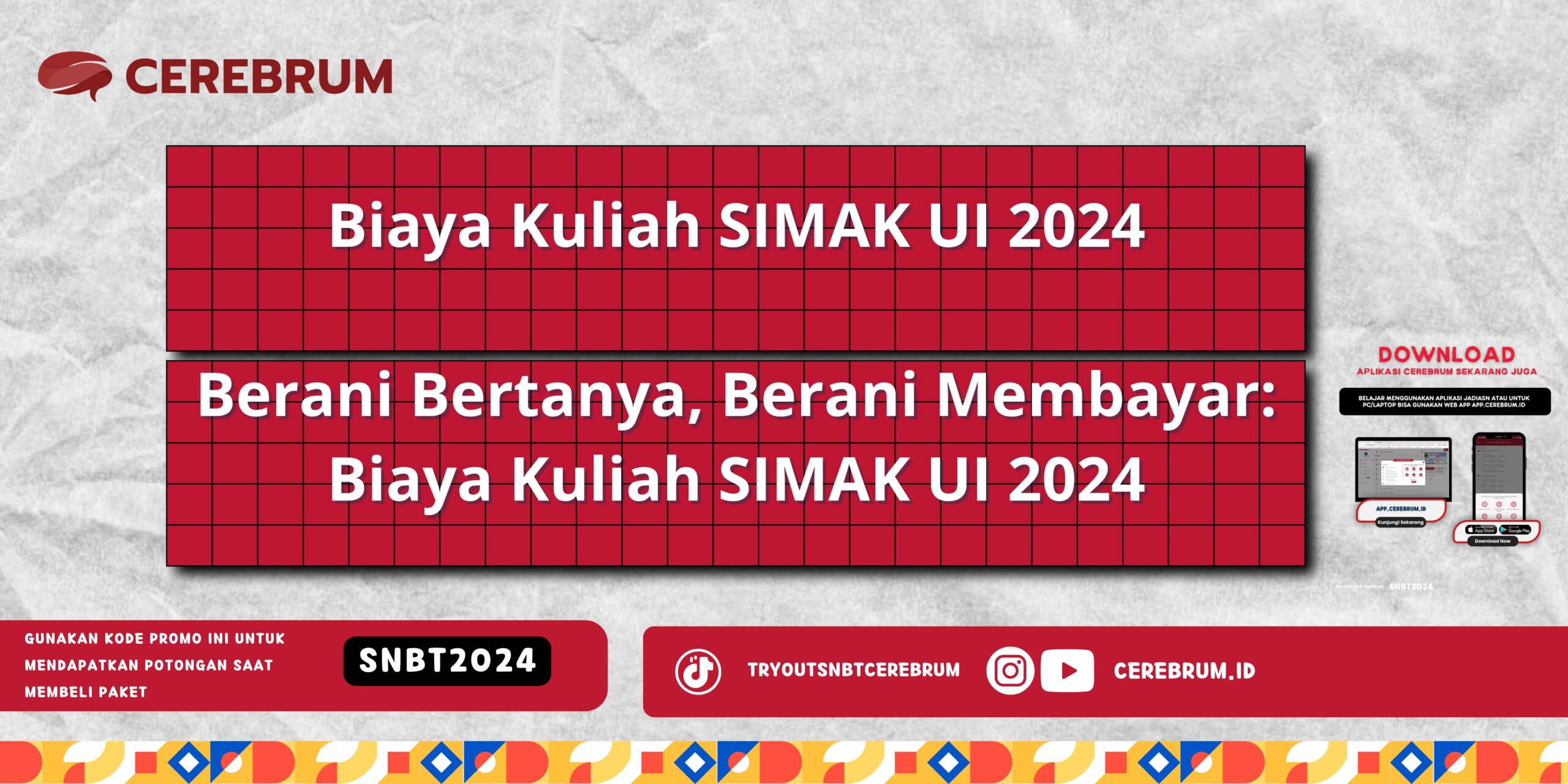 Biaya Kuliah SIMAK UI 2024 - Berani Bertanya, Berani Membayar: Biaya Kuliah SIMAK UI 2024