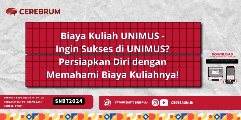 Biaya Kuliah UNIMUS - Ingin Sukses di UNIMUS? Persiapkan Diri dengan Memahami Biaya Kuliahnya!