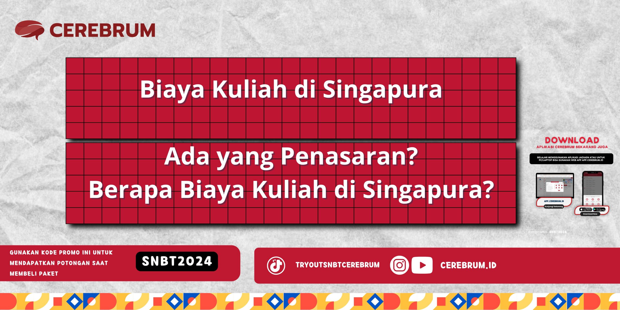 Biaya Kuliah di Singapura - Ada yang Penasaran? Berapa Biaya Kuliah di Singapura?