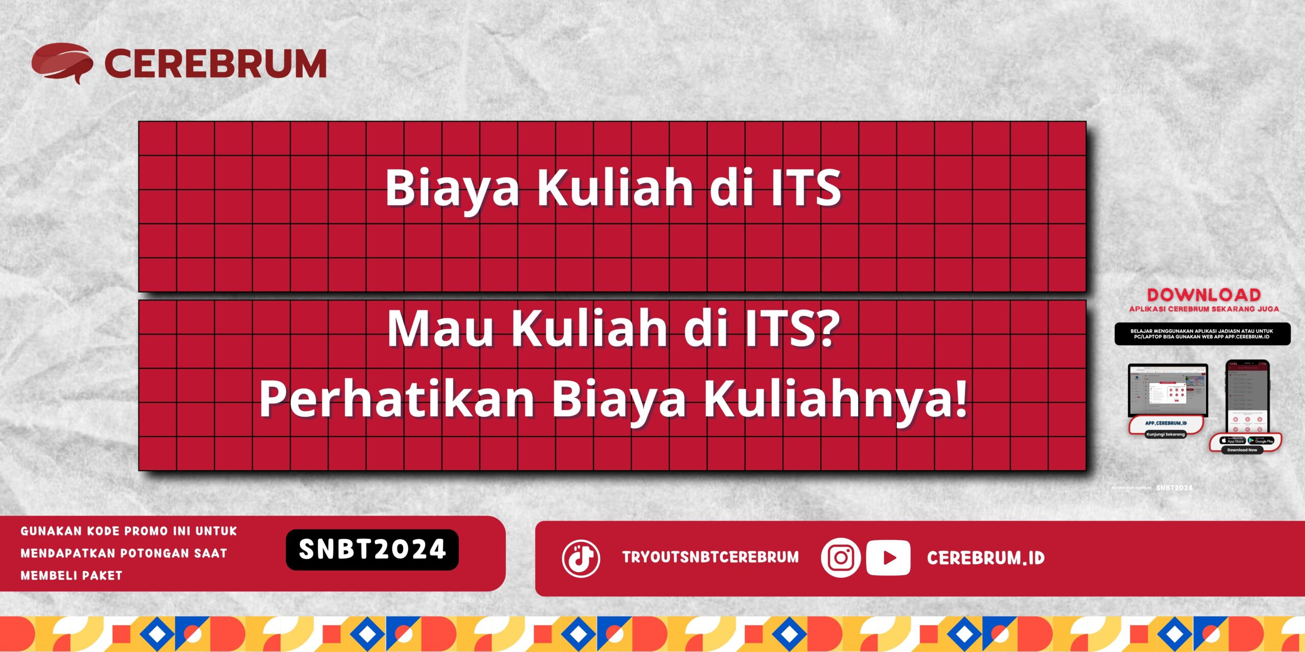 Biaya Kuliah di ITS - Mau Kuliah di ITS? Perhatikan Biaya Kuliahnya!