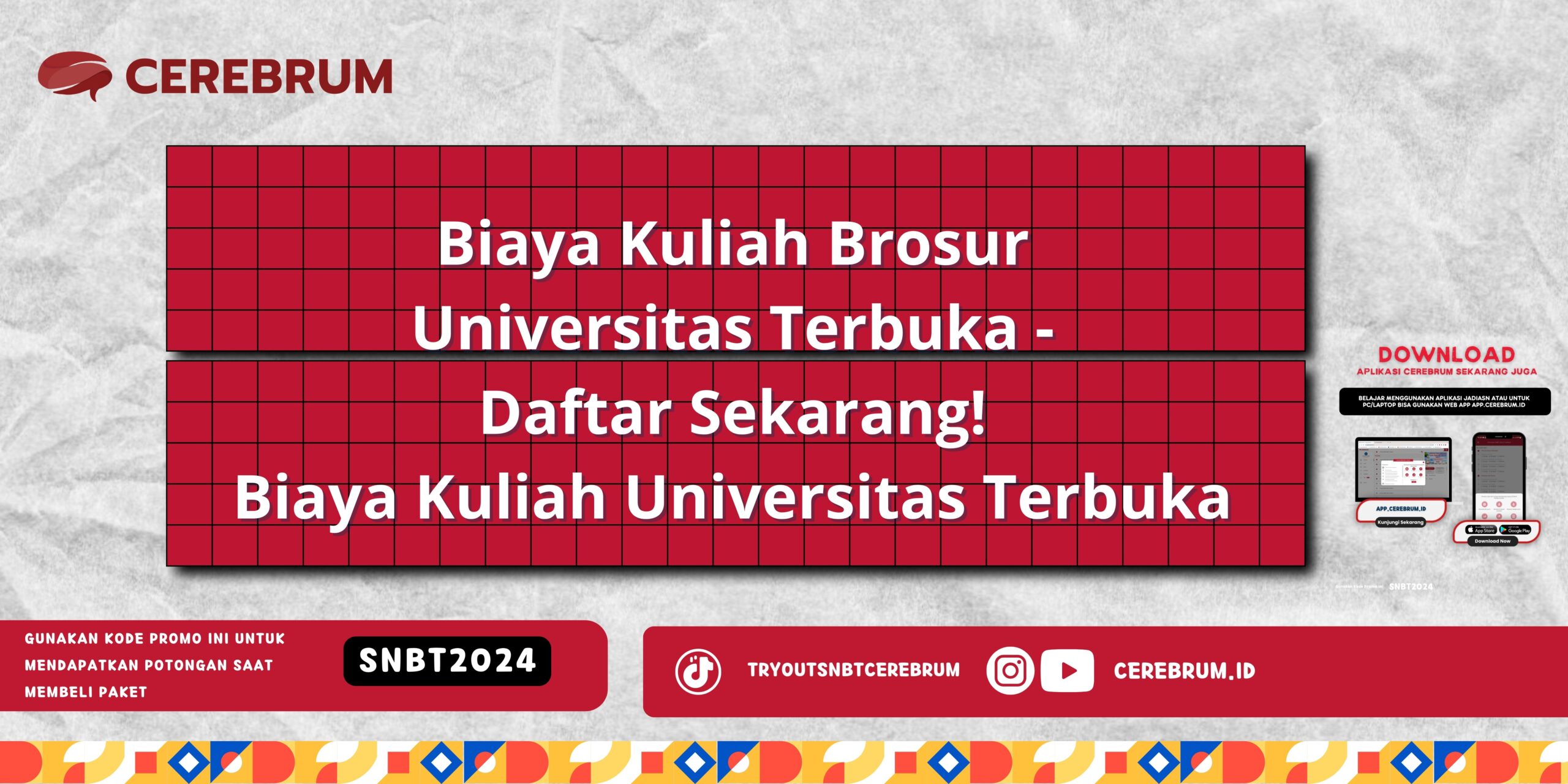 Biaya Kuliah Brosur Universitas Terbuka - Daftar Sekarang! Biaya Kuliah Universitas Terbuka