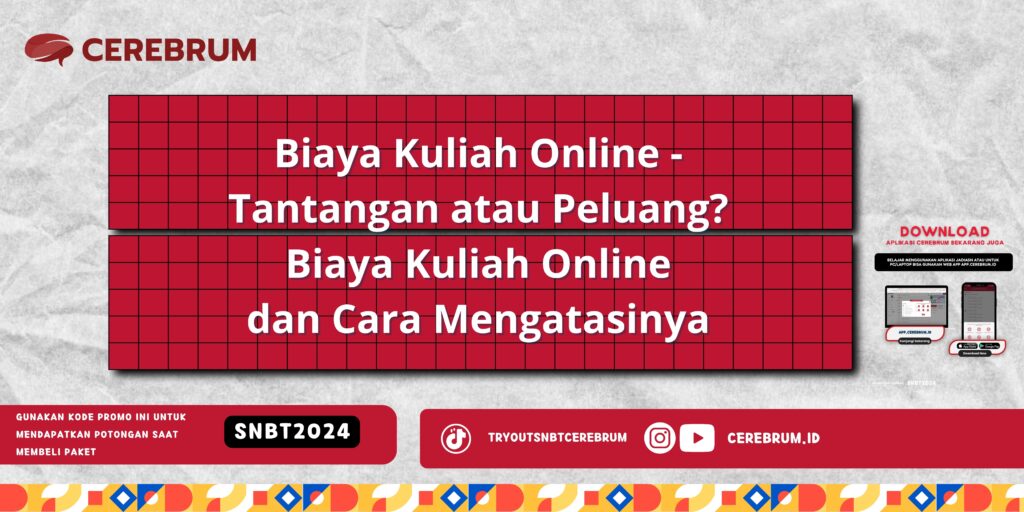 Biaya Kuliah Online - Tantangan atau Peluang? Biaya Kuliah Online dan Cara Mengatasinya