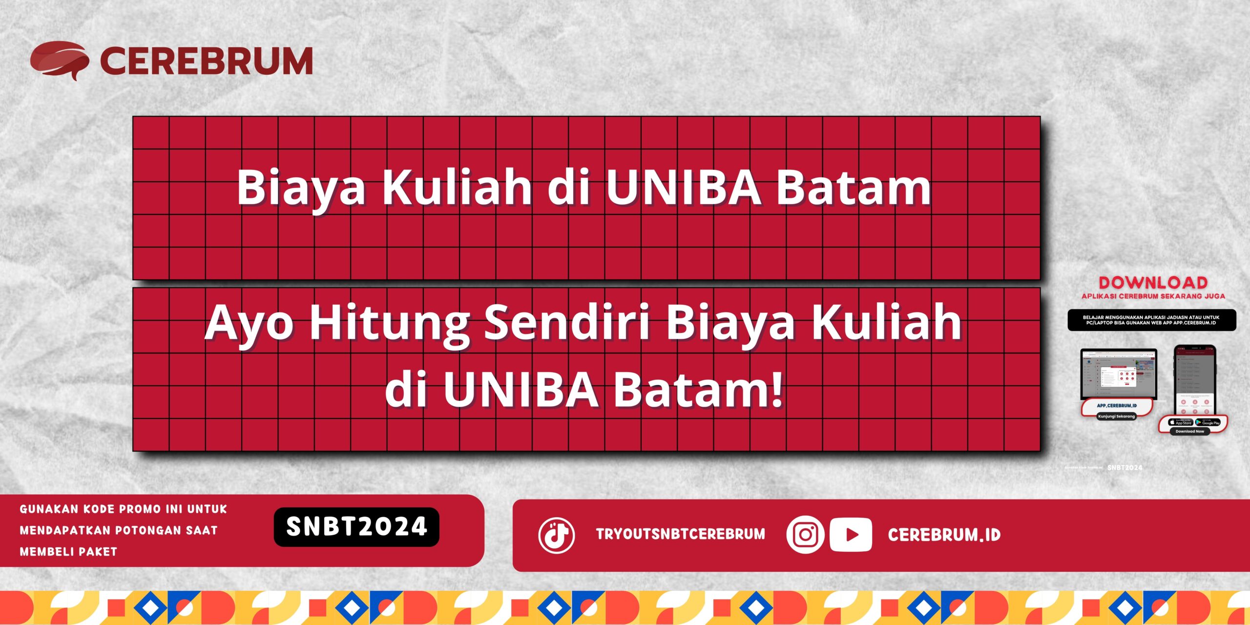 Biaya Kuliah di UNIBA Batam - Ayo Hitung Sendiri Biaya Kuliah di UNIBA Batam!