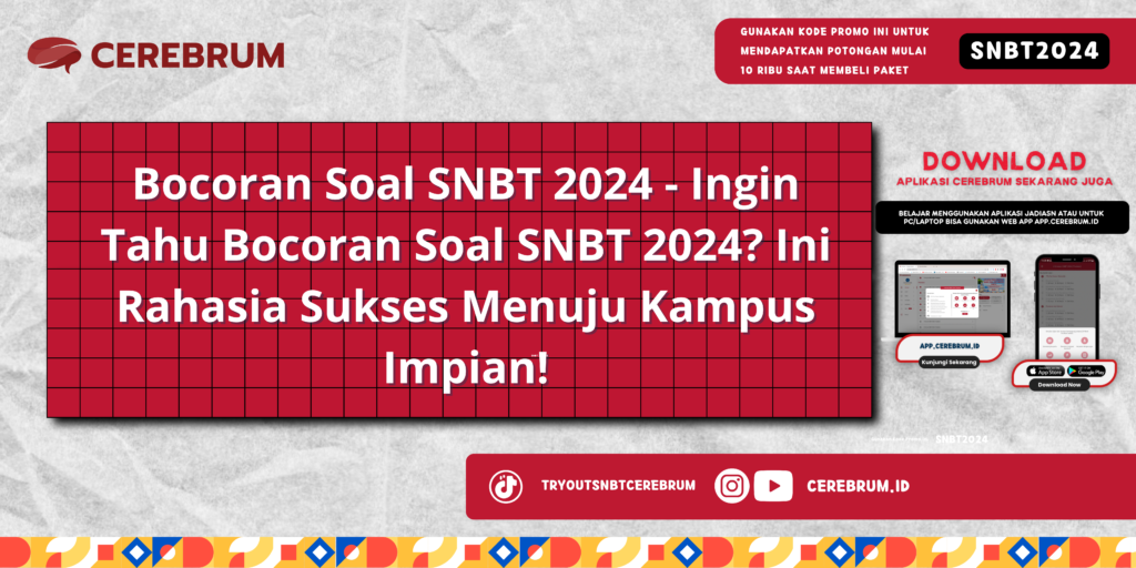 Bocoran Soal SNBT 2024