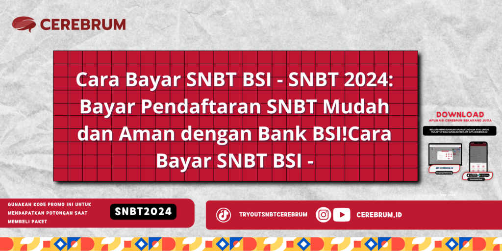 Cara Bayar SNBT BSI