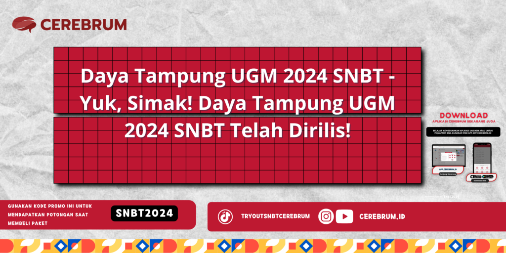 Daya Tampung UGM 2024 SNBT