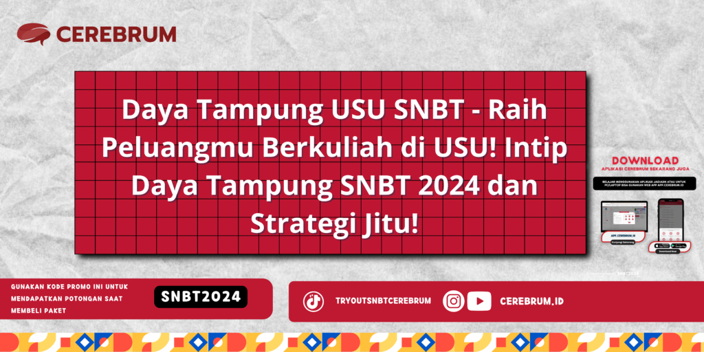 Daya Tampung USU SNBT