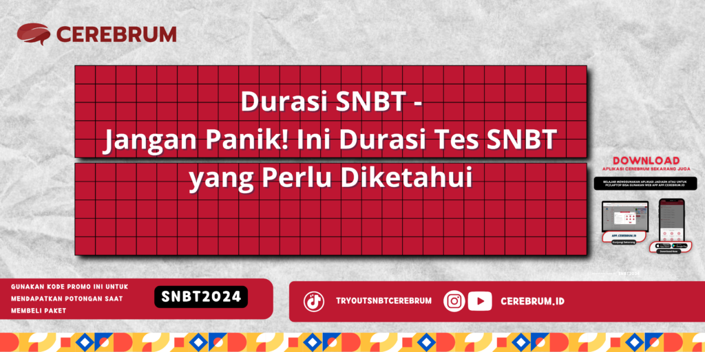 Durasi SNBT