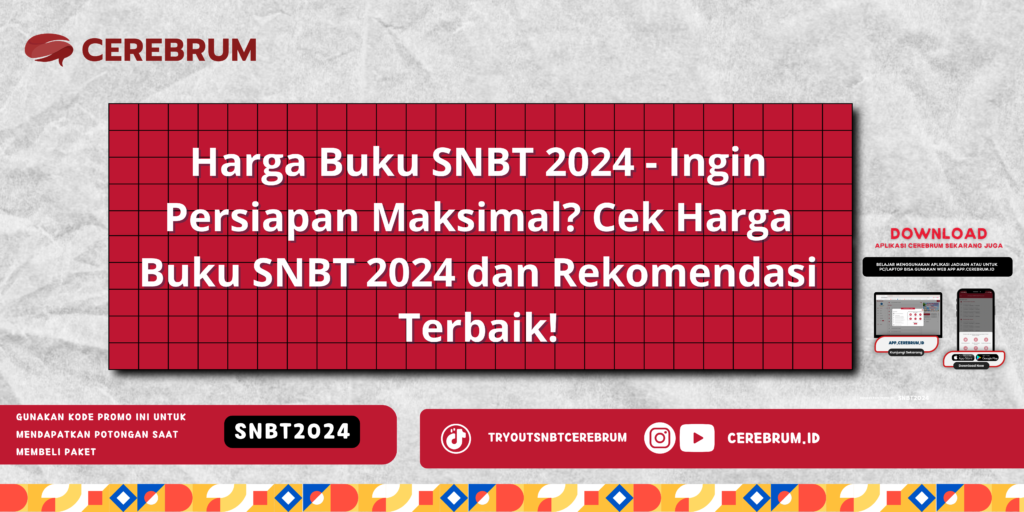 Harga Buku SNBT 2024