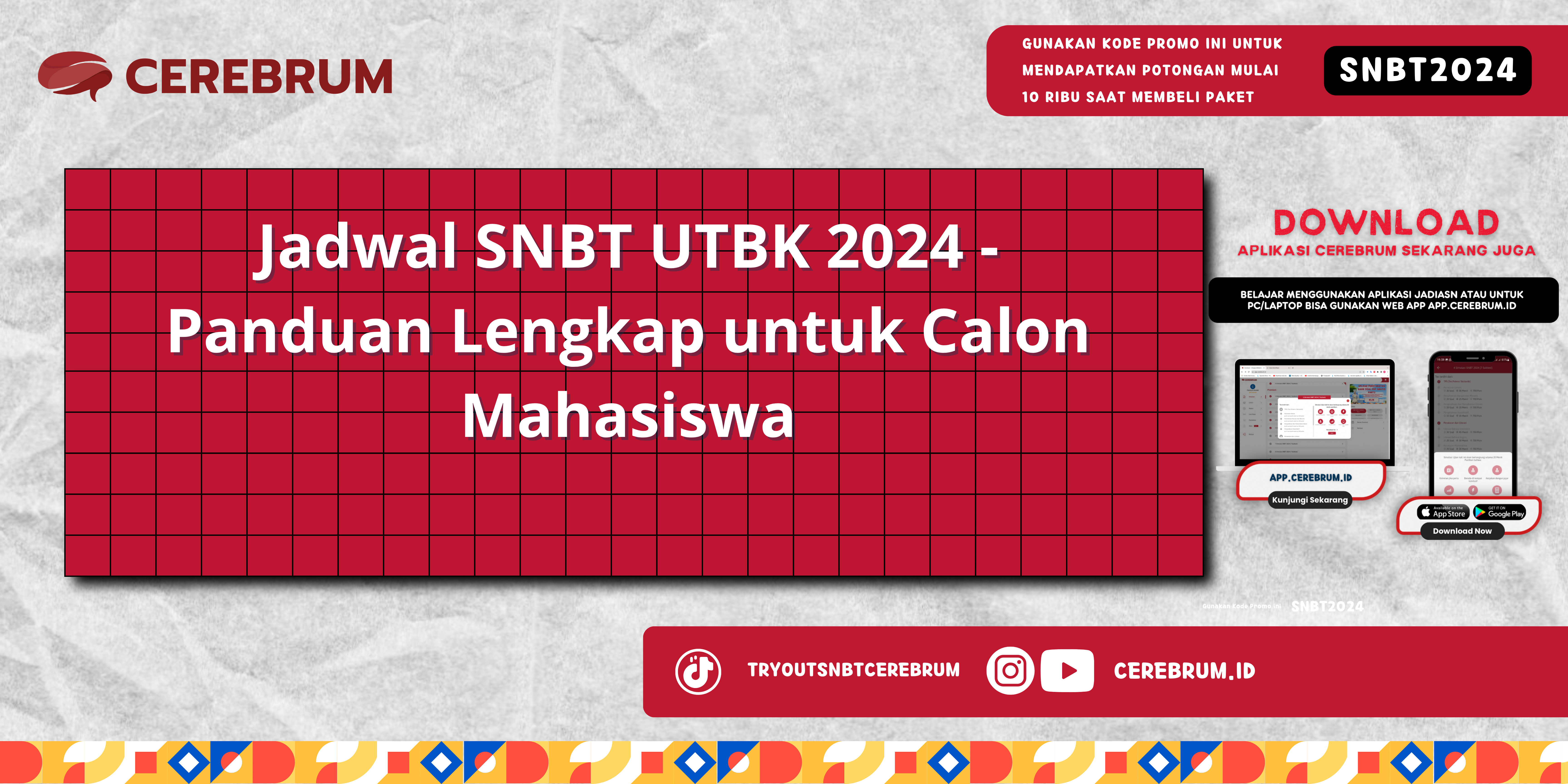 Jadwal SNBT UTBK 2024