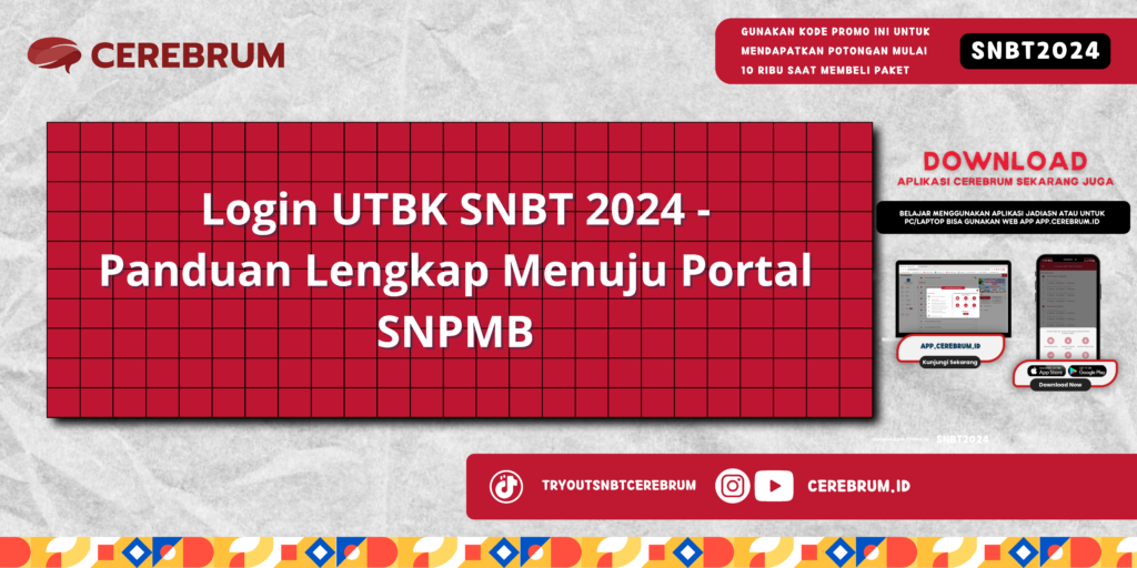 Login UTBK SNBT 2024