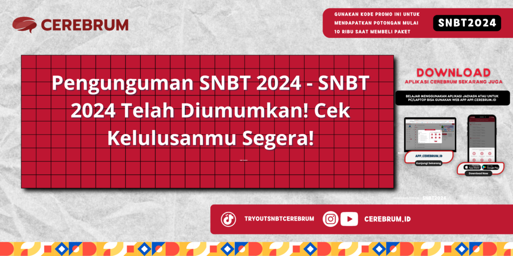 Pengunguman SNBT 2024