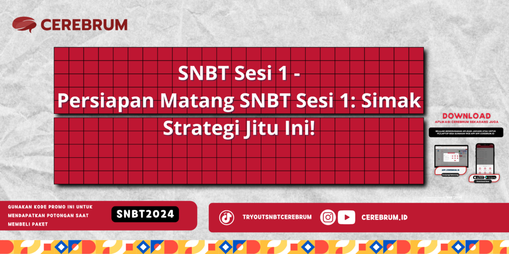 SNBT Sesi 1