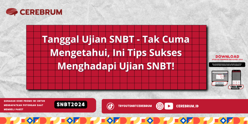 Tanggal Ujian SNBT