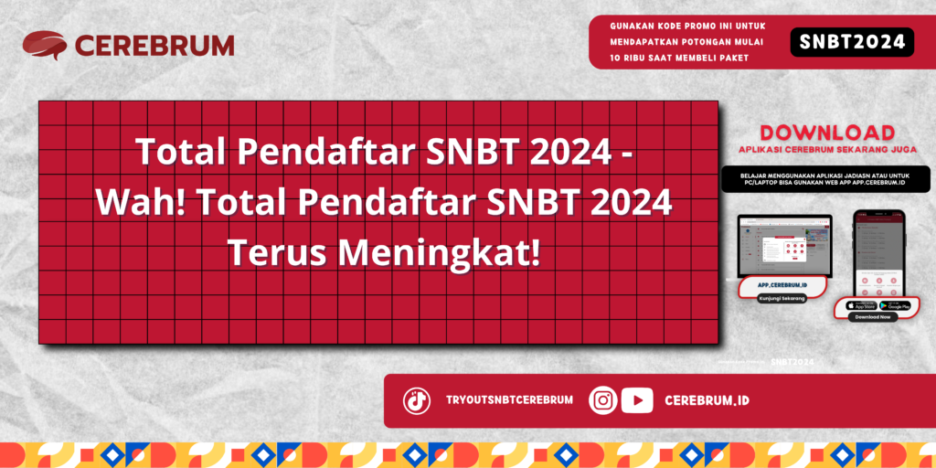 Total Pendaftar SNBT 2024