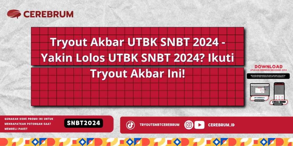 Tryout Akbar UTBK SNBT 2024