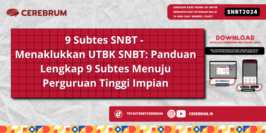 9 Subtes SNBT