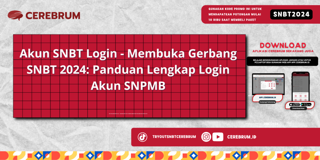 Akun SNBT Login