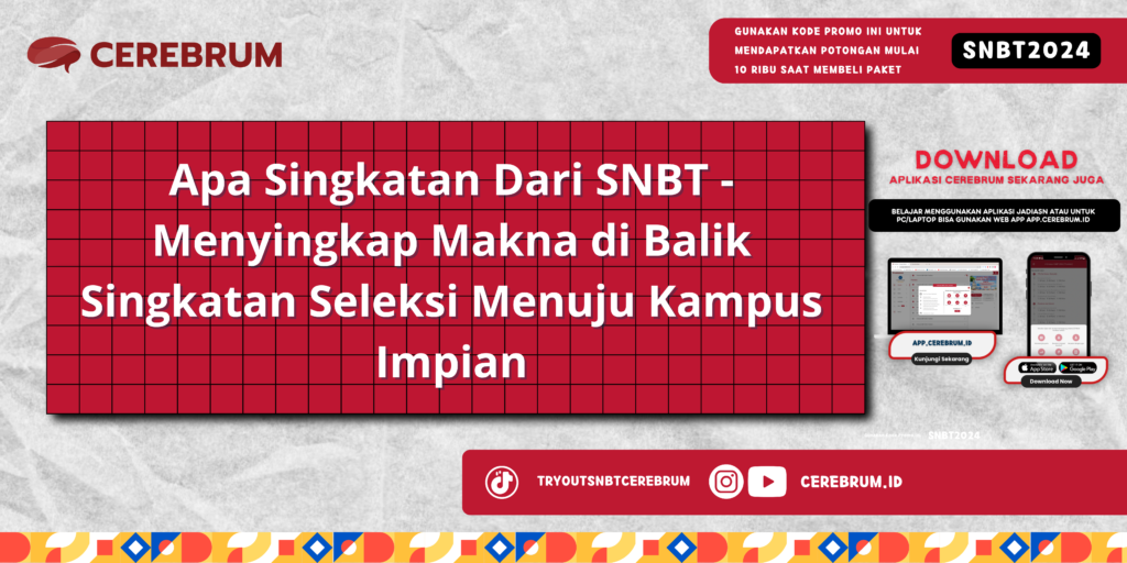 Apa Singkatan Dari SNBT