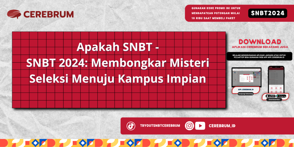 Apakah SNBT