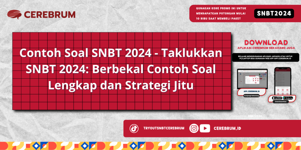 Contoh Soal SNBT 2024