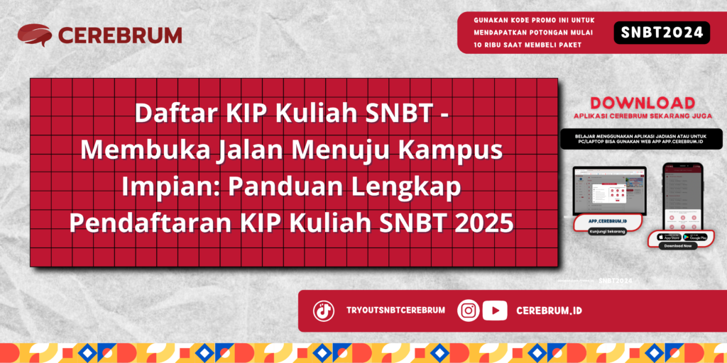 Daftar KIP Kuliah SNBT