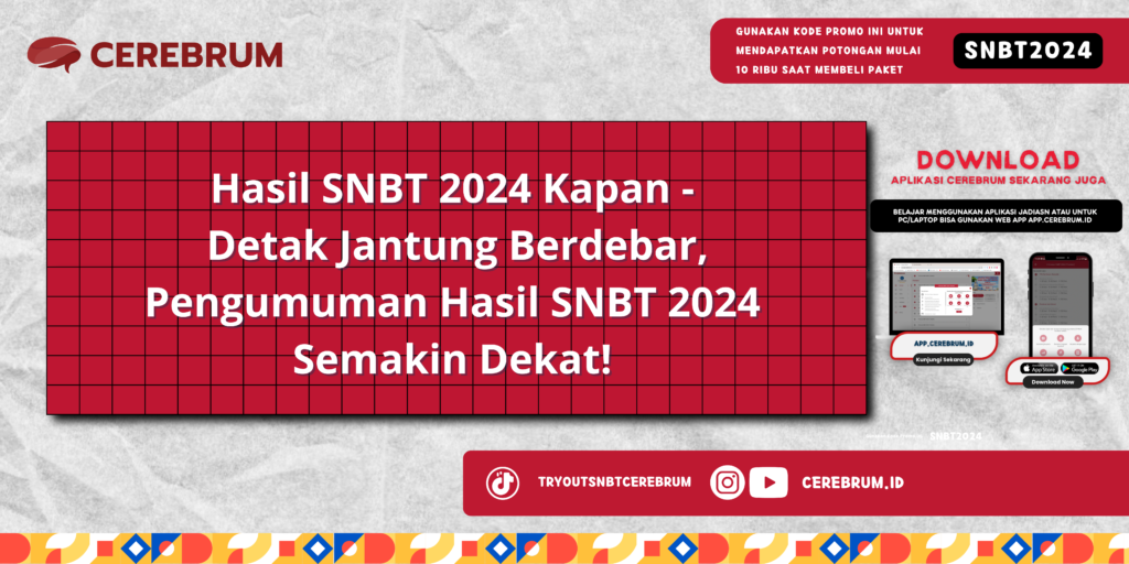 Hasil SNBT 2024 Kapan