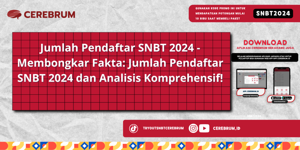 Jumlah Pendaftar SNBT 2024