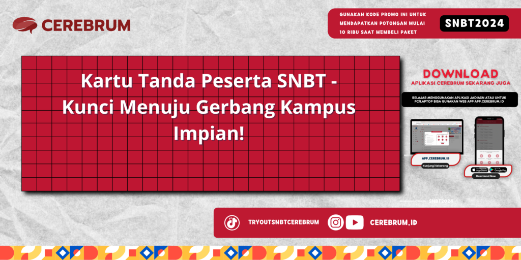 Kartu Tanda Peserta SNBT