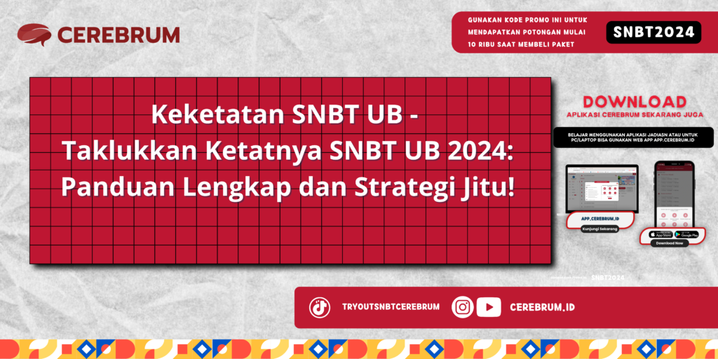 Keketatan SNBT UB