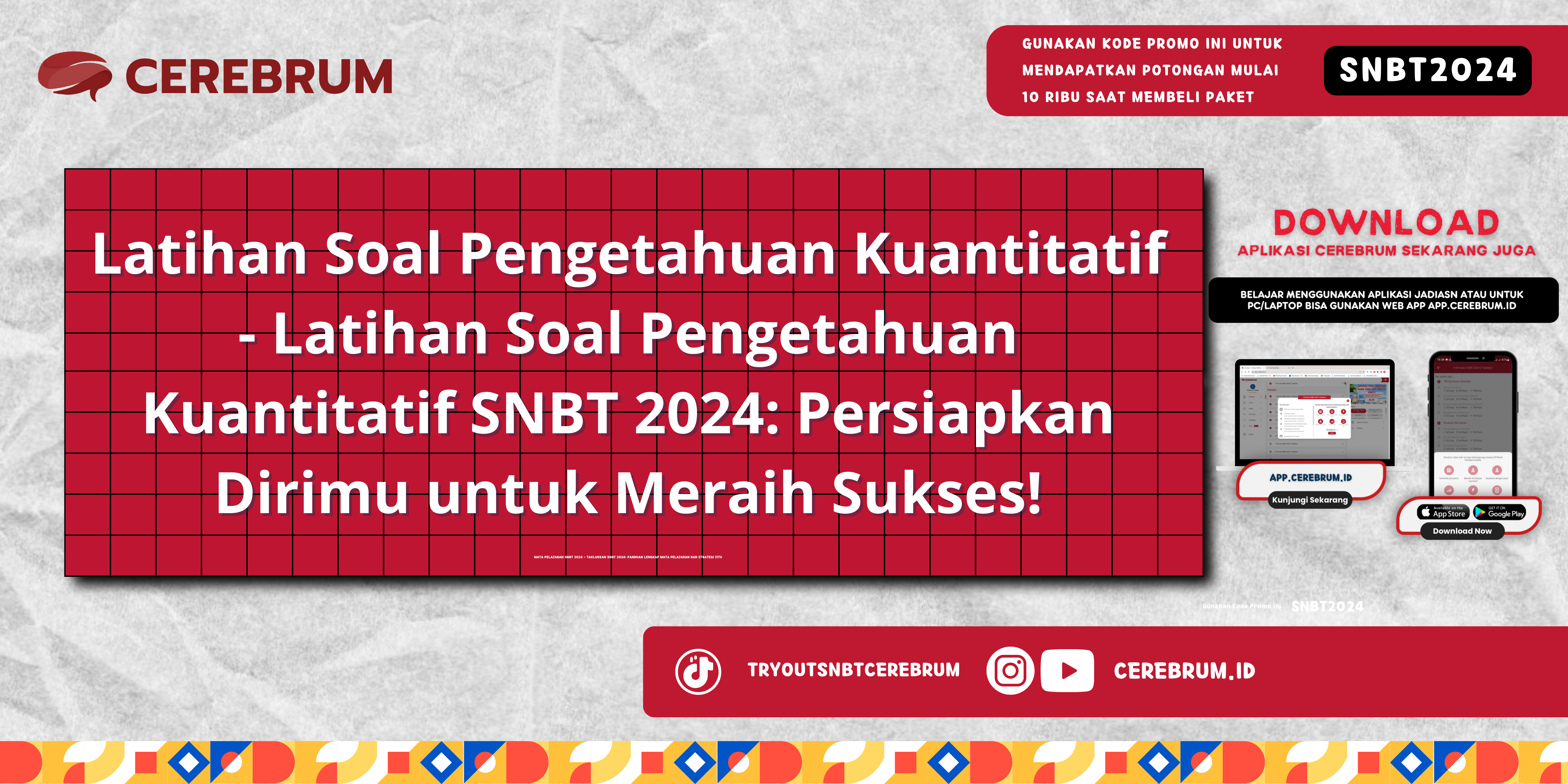 Latihan Soal Pengetahuan Kuantitatif