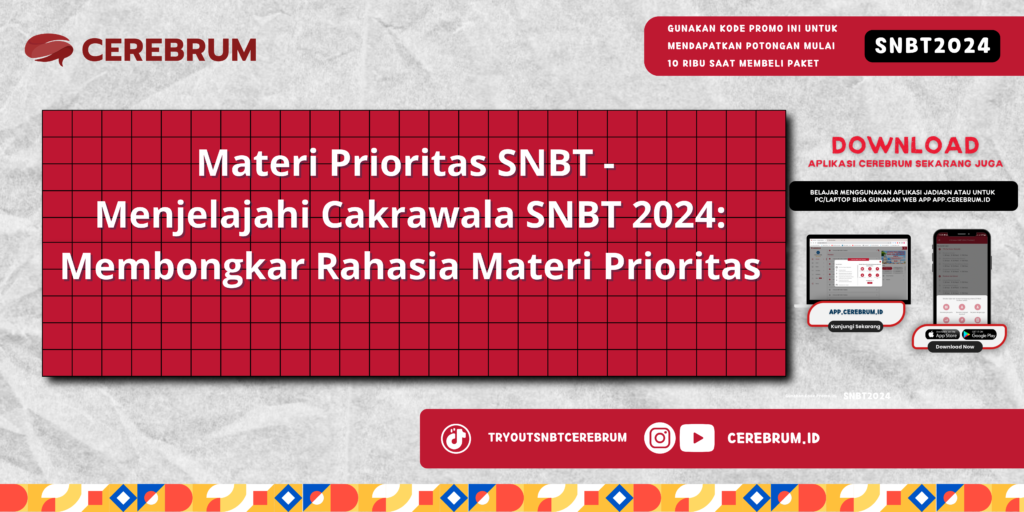 Materi Prioritas SNBT