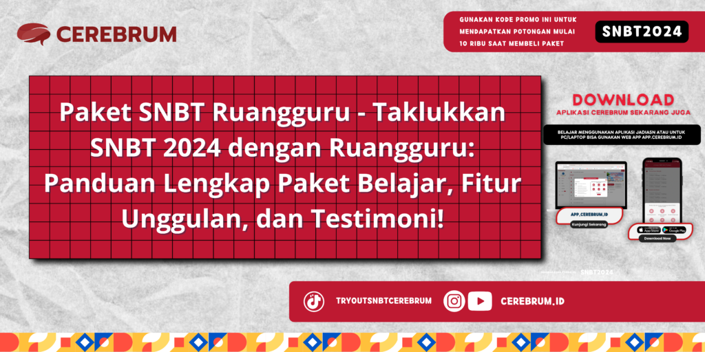 Paket SNBT Ruangguru