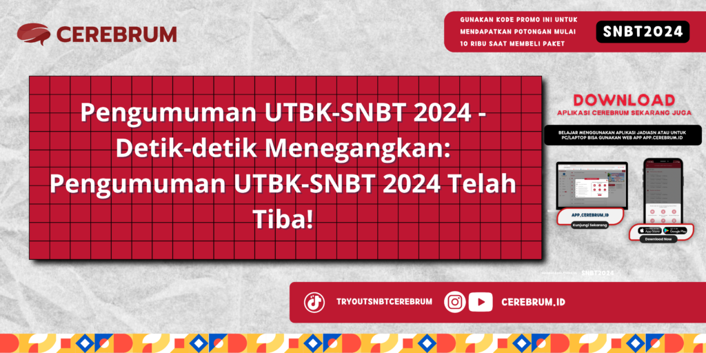 Pengumuman UTBK-SNBT 2024