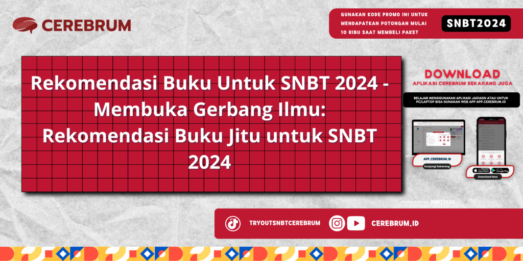 Rekomendasi Buku Untuk SNBT 2024