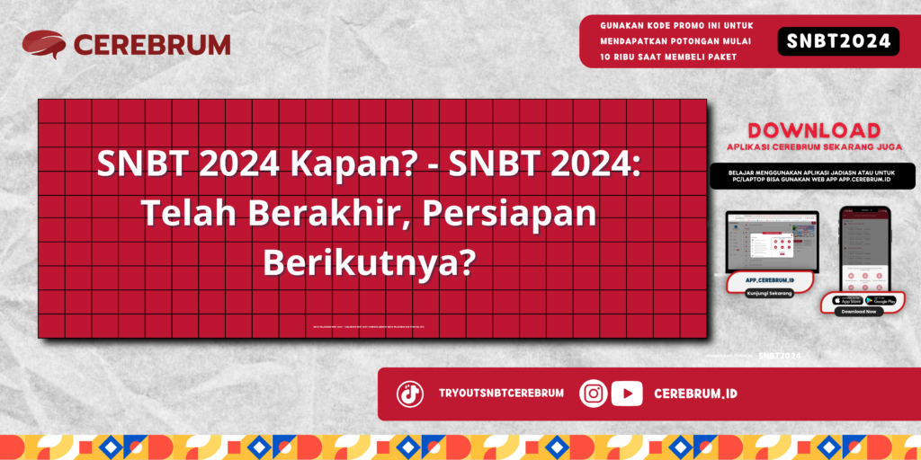 SNBT 2024 Kapan