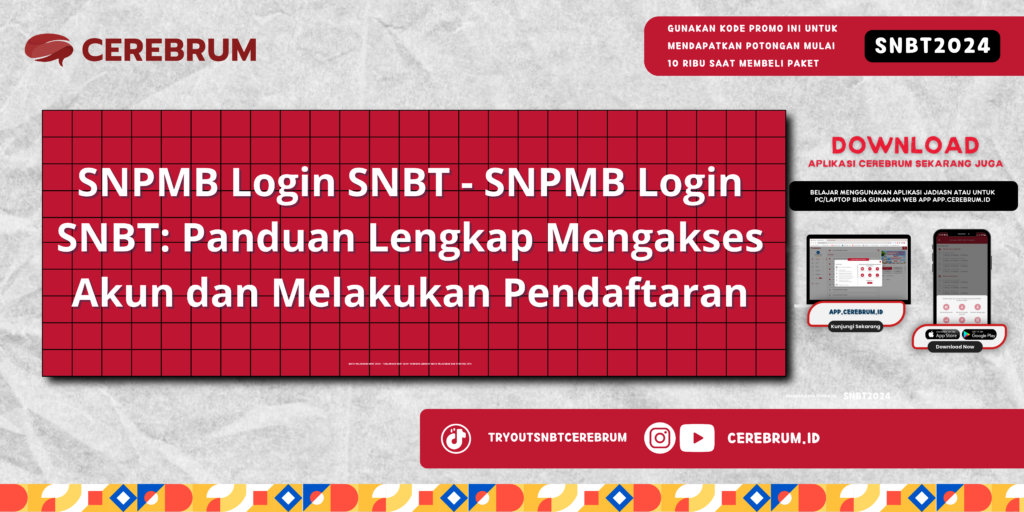 SNPMB Login SNBT