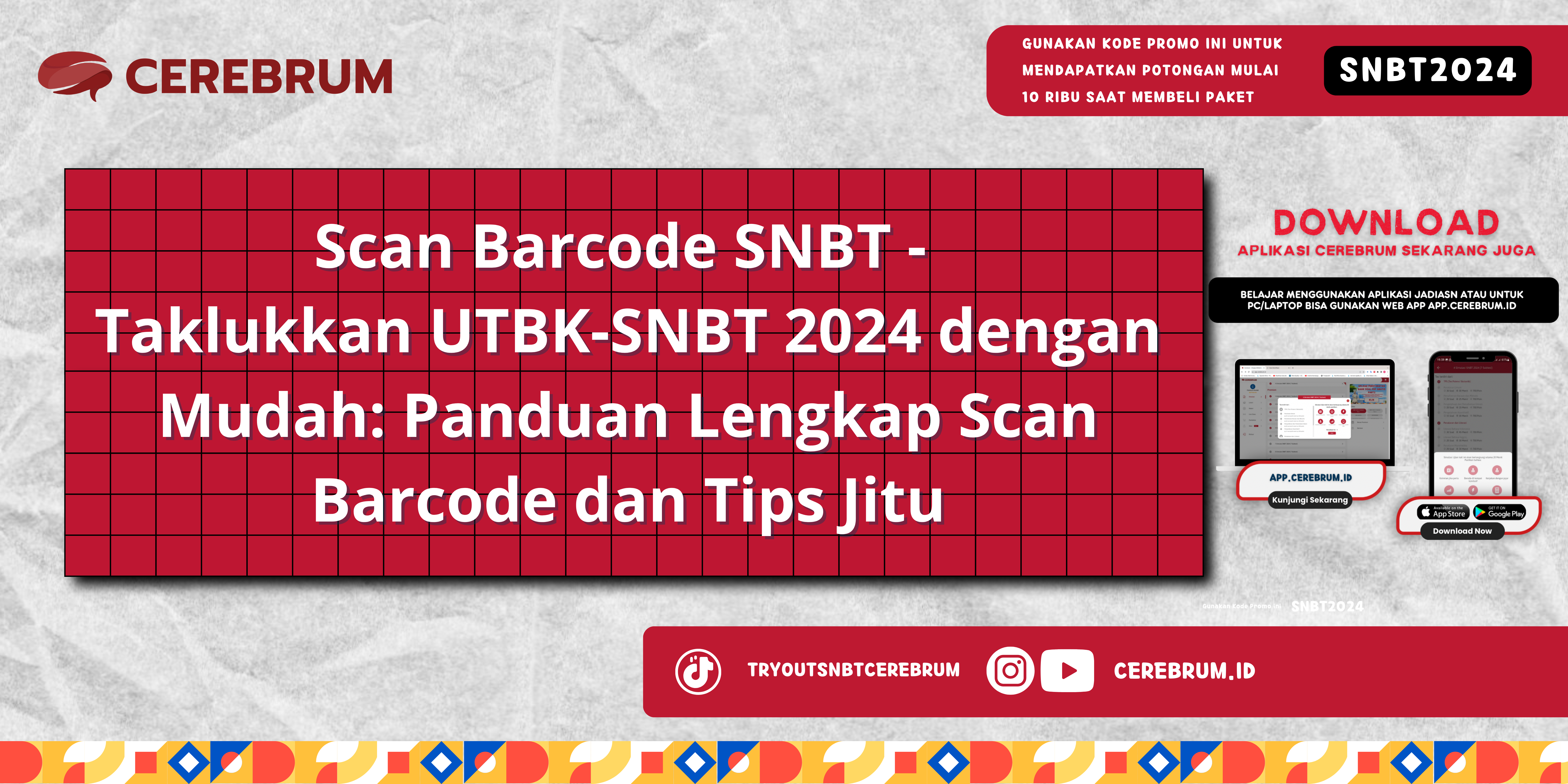 Scan Barcode SNBT