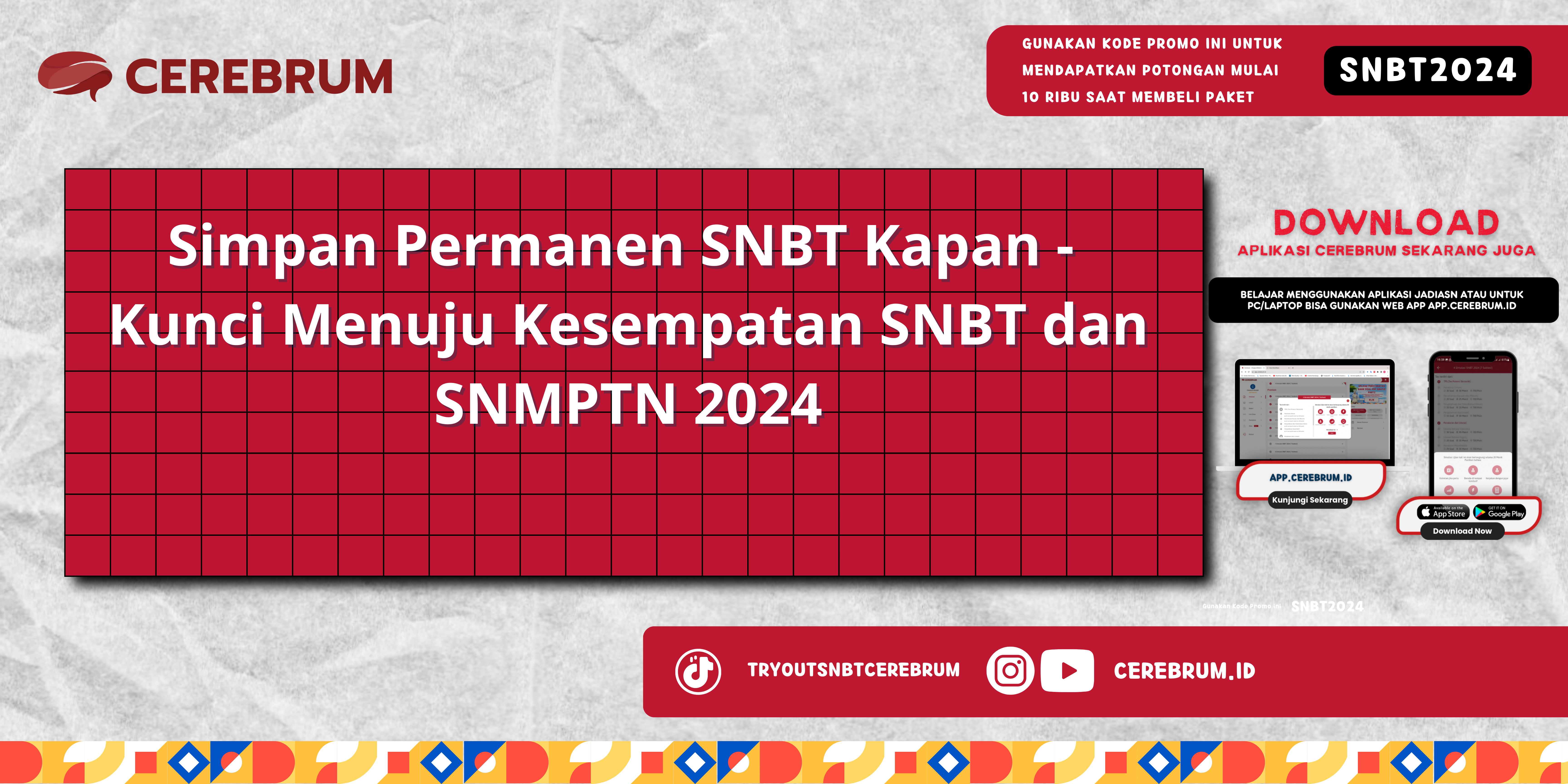 Simpan Permanen SNBT Kapan