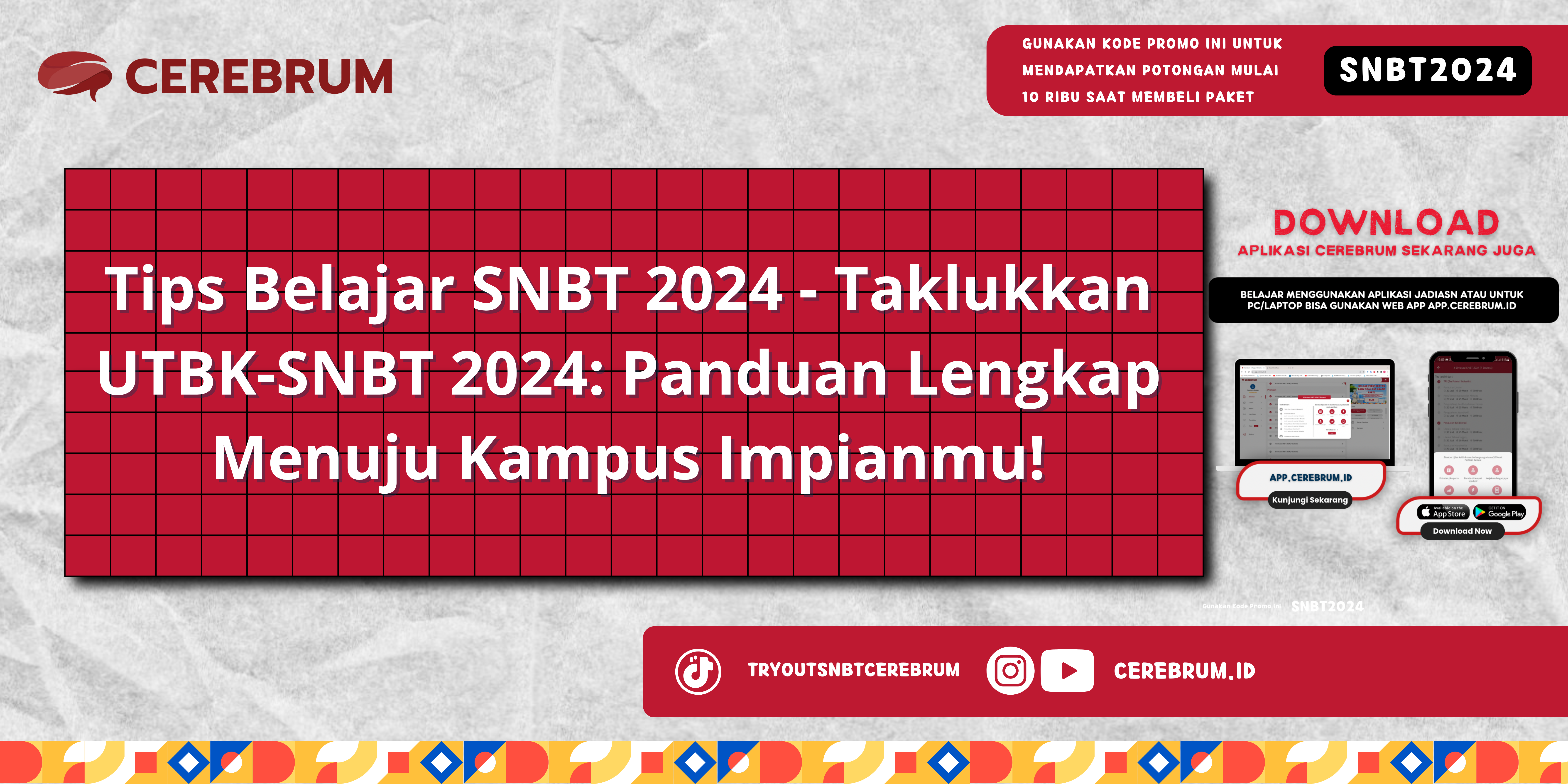 Tips Belajar SNBT 2024