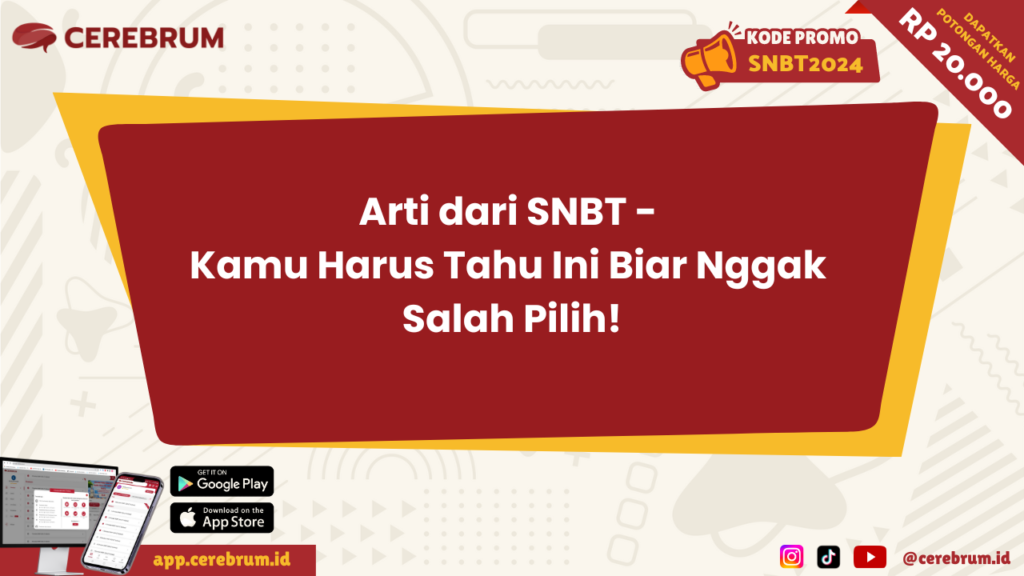 Arti dari SNBT