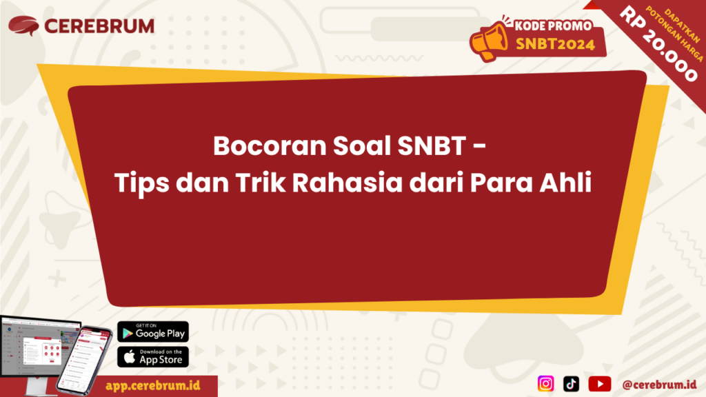 Bocoran Soal SNBT