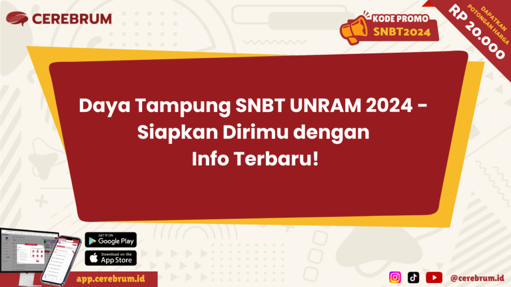 Daya Tampung SNBT UNRAM 2024