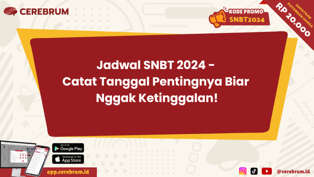 Jadwal SNBT 2024